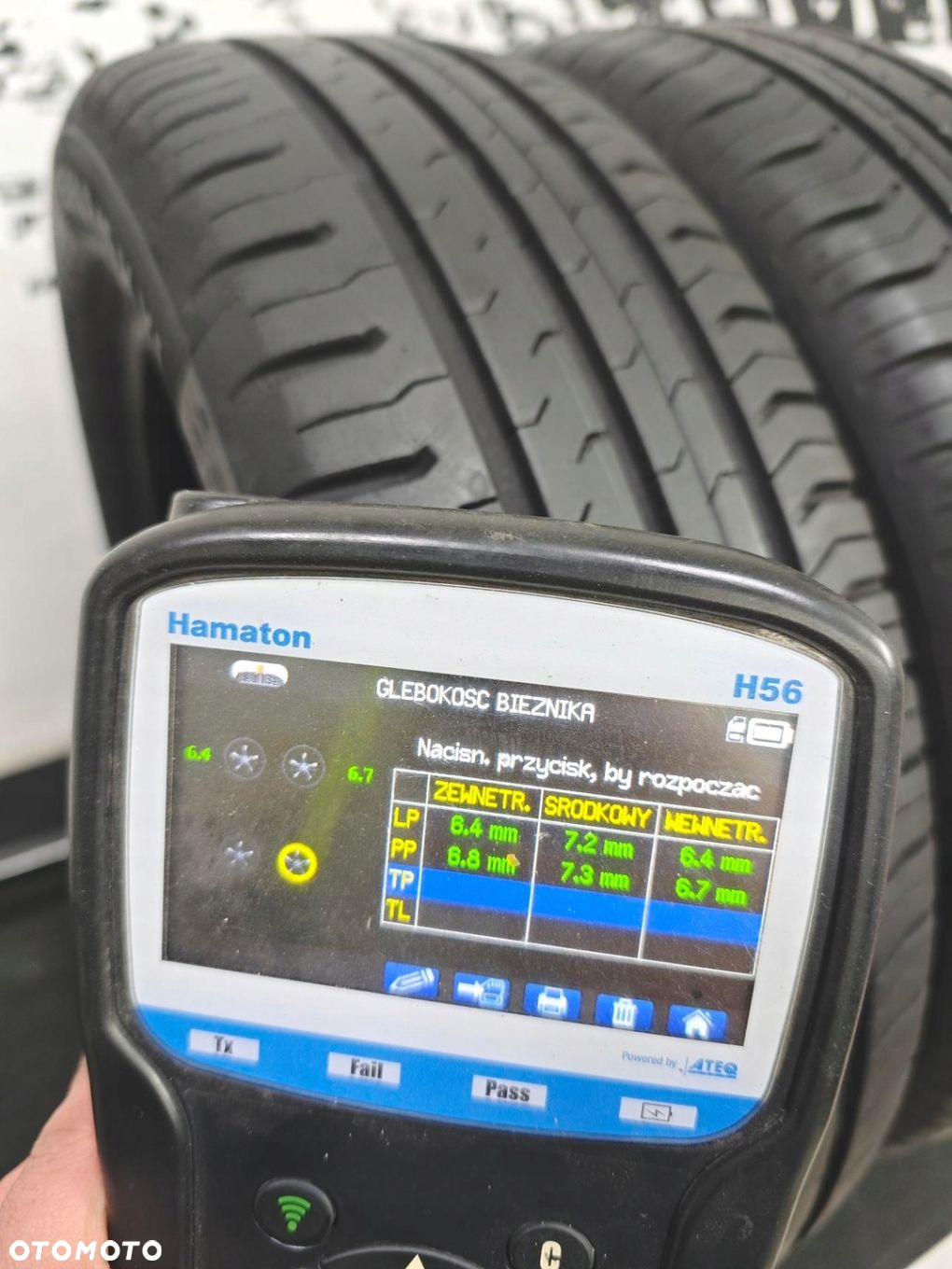 165/60R15 continental 2021 opony letnie 6,5mm 50652 - 8