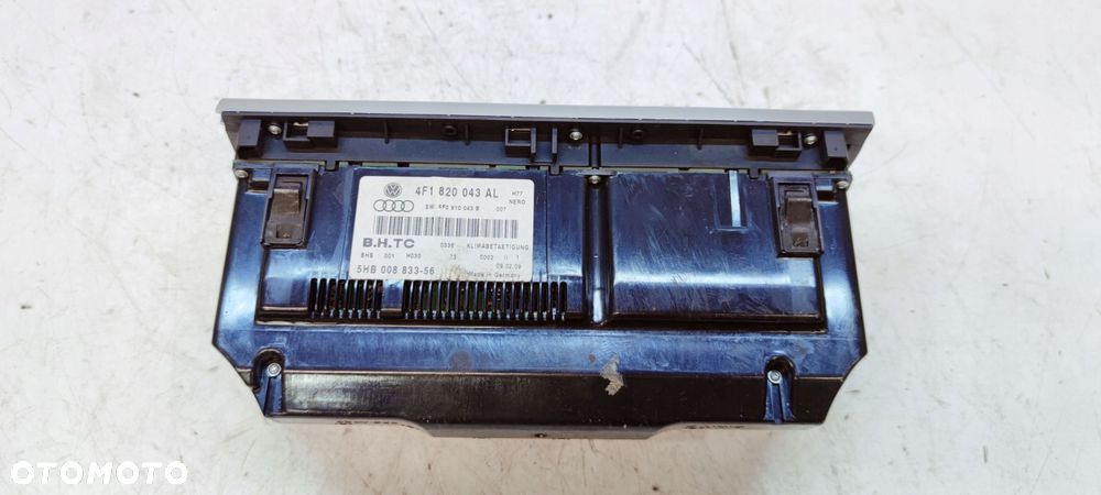 PANEL KLIMATYZACJI DMUCHAWY KLIMATRONIK AUDI A6 C6 LIFT 4F1820043AL - 7
