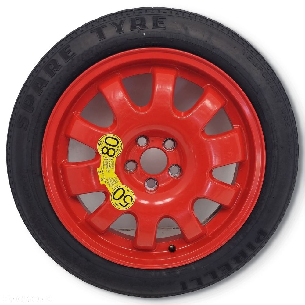 KOŁO DOJAZDOWE ZAPASOWE Volvo XC60 Ford Kuga Jaguar XF XJ 135/80 R18 5x108 - 14