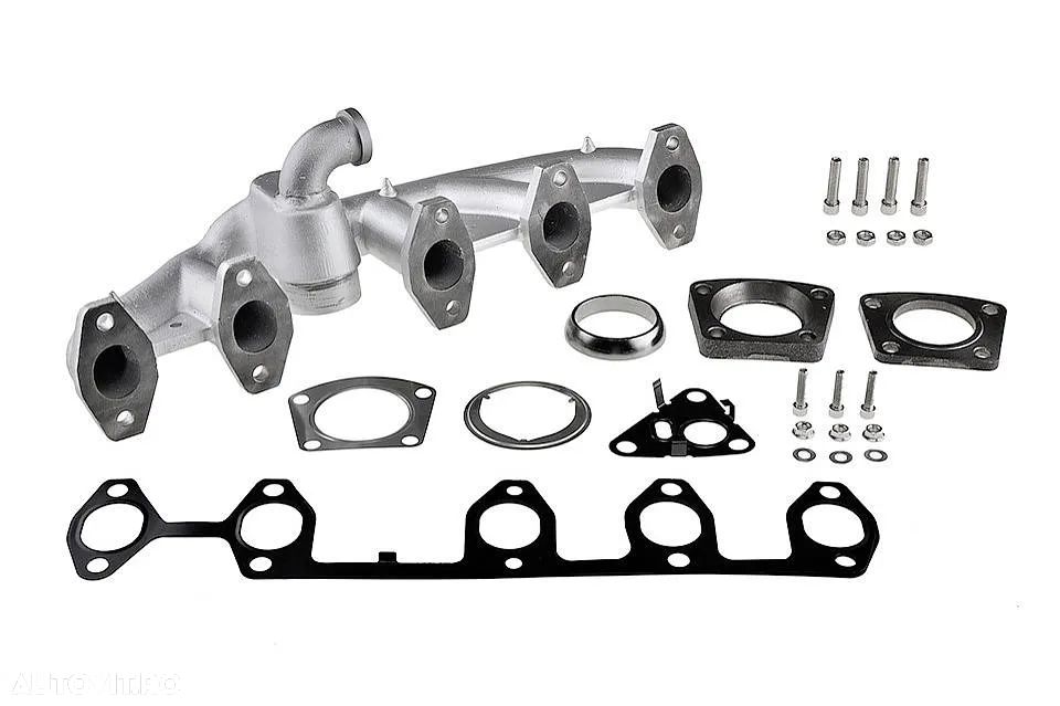 Galerie evacuare noua din fonta VW Touareg Transporter T5 Multivan V, motoare 2.5 diesel AXD AXE BAC BLK BPE BPD BNZ BPC - 1
