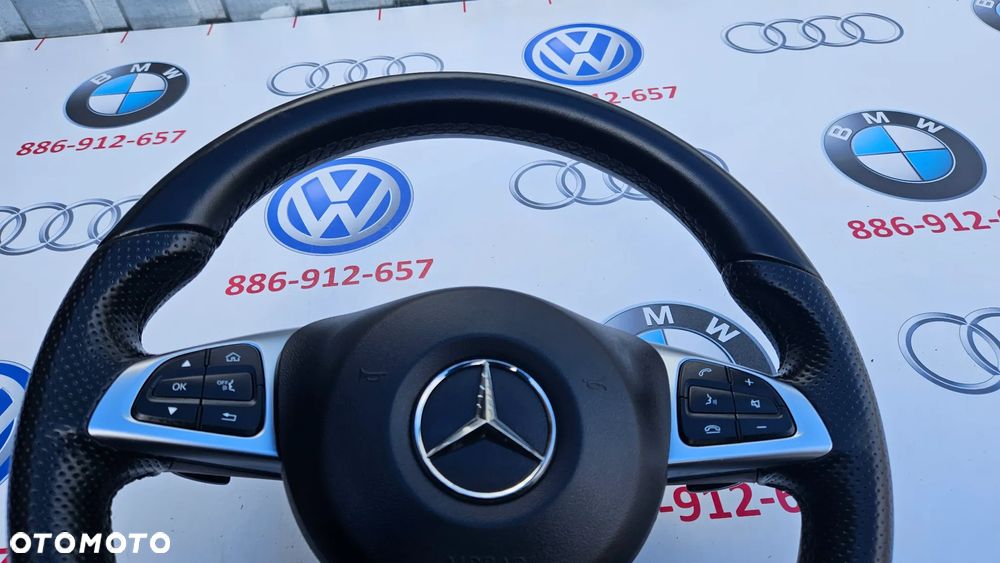 Mercedes GLC W253 X253 Kierownica AMG Łopatki A0004604003 Poduszka kierownicy Airbag IDEALNA - 4