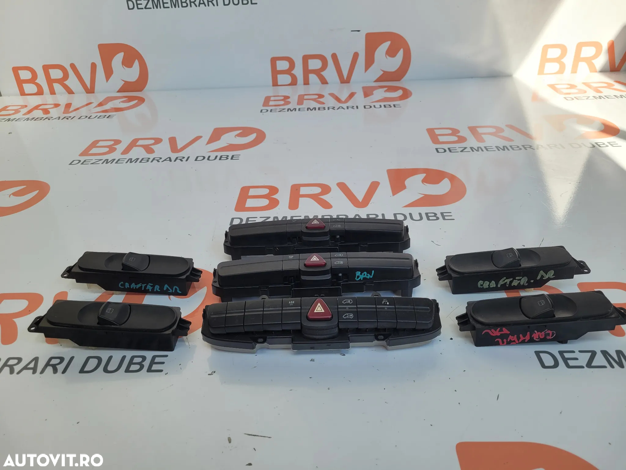 Buton geamuri electrice / buton avarie pentru Vw Crafter / Mercedes Sprinter Euro 4 /5 (2006-2015) - 4