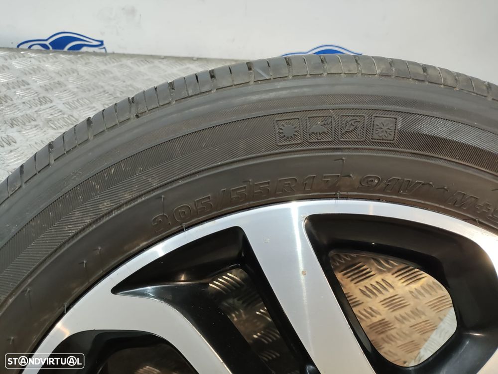 Conjunto de jantes 17 Renault Captur Mk1 6,5J ET40 4x100 Original - 22