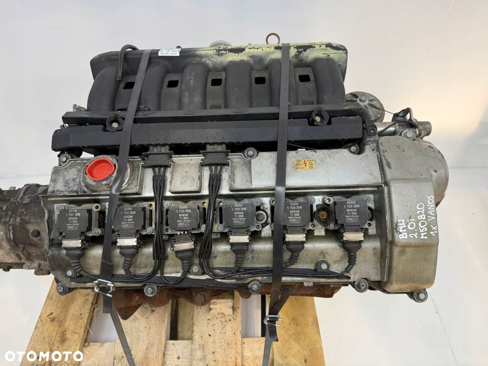SILNIK SWAP M50B20 206S1 BMW E36 E34 2.0 150KM cały kompletny ze skrzynią - 9