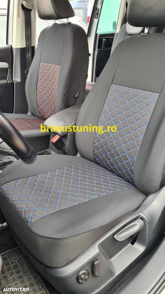 Huse scaun auto SHARAN-TOURAN,stofă auto 5 / 7 locuri - 5