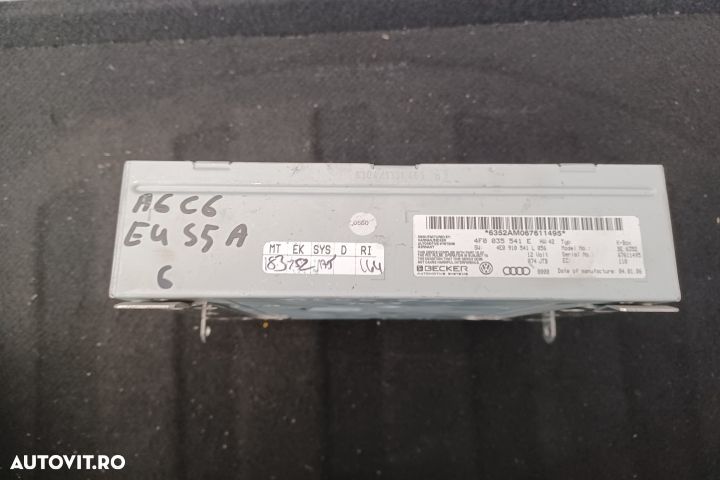 Modul control radio 4F0035541E 4E0910541L 4F0035541E 4E0910541L Audi - 1