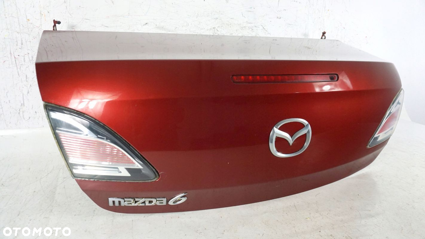 KLAPA TYŁ TYLNA TYLNIA MAZDA 6 GH II 2 SEDAN 4D 08-12 2008-2012 - 2