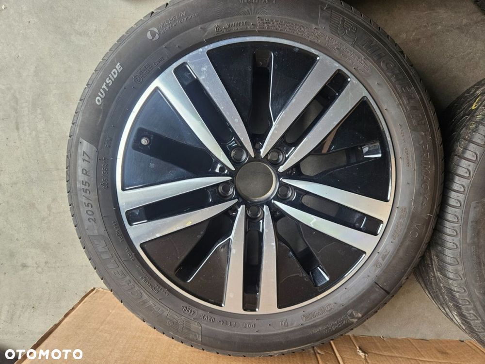 Felga Mercedes w177 CLA C118 X118 w247 CL c215 6.5jx17 ET44 5x112 felgi aluminiowe Z OPONAMI 17 cali - 3