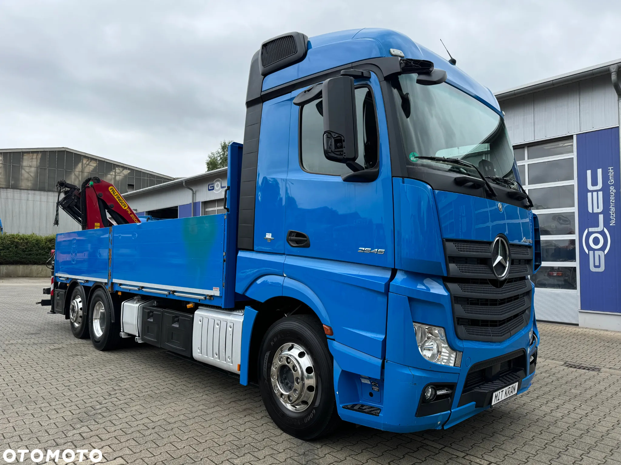 Mercedes-Benz ACTROS 2545 6x2-4 EURO6 SKRZYNIA Z HDS PALFINGER PK20001 - 2