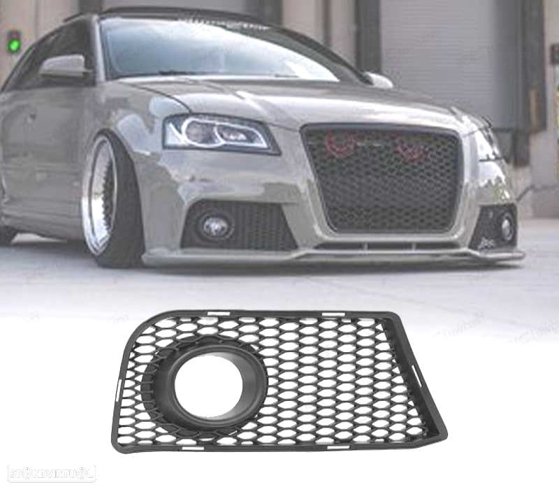 GRELHA FRONTAL AUDI A3 LIM. SPORTB. CABRIO 08-12 DIREITA - 1