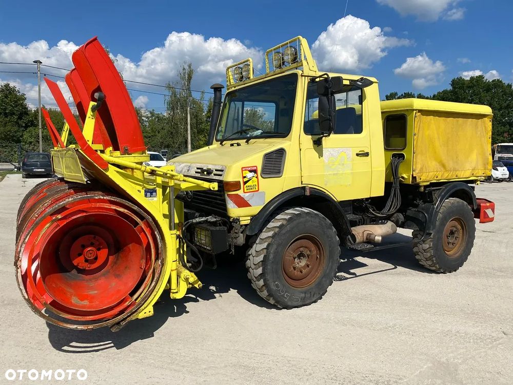 Unimog 1200 Odśnieżarka Wirnikowa / Wywrotka  / Akcja Zima - 2
