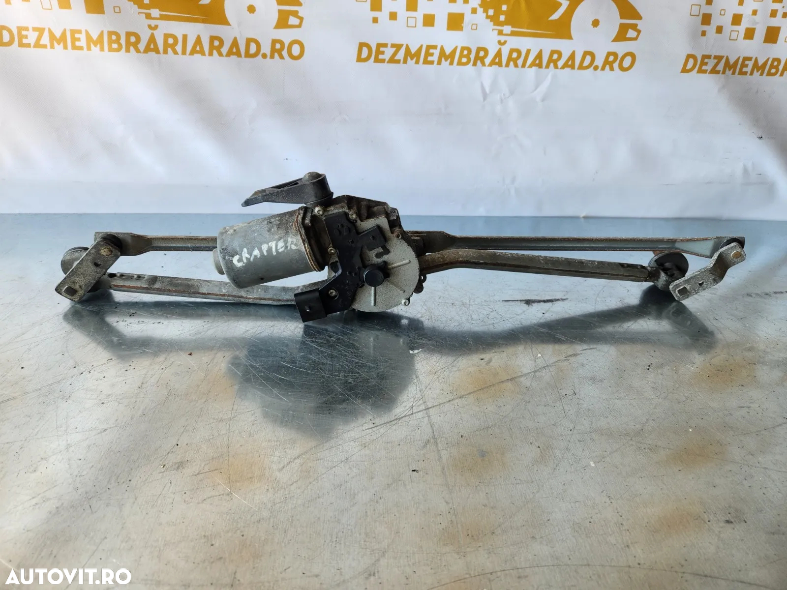 Ansamblu Motoras Stergatoare Stergator Vw Crafter An 2006-2007-2008-2009-2010-2011-2012-2013-2014-2 - 2