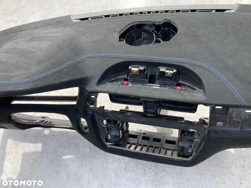 BMW 1 M1 M2 F20 F21 F22 F23 F87 FL LIFT LIFTING DESKA ALCANTARA SKÓRA niebieska nić KONSOLA KOKPIT PULPIT AIRBAG PODUSZKI POWIETRZNE KIEROWCY PASAŻERA AIR BAG DOPINACZE Okazja Sprawdź Raz2 !!! - 11