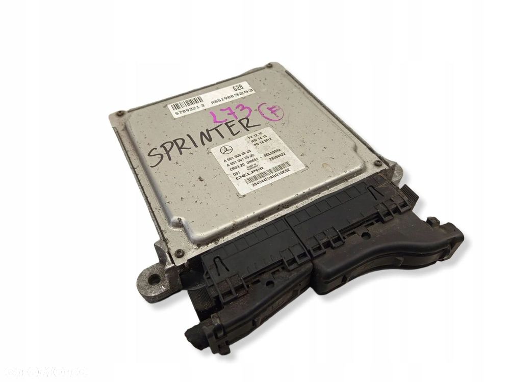 Sterownik Komputer Silnika Mercedes-Benz Sprinter W906 2.2 CDI A6519003203 - 12