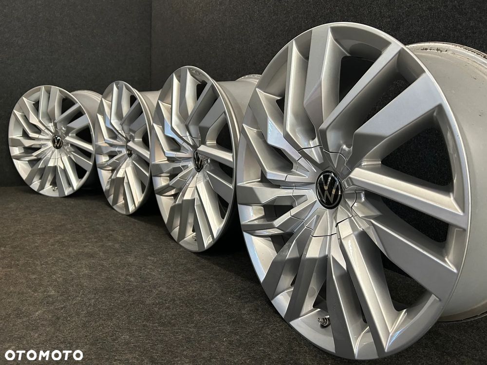 Alufelgi VW Touareg III, Tiguan, Sharan, Passat B8 19 cali 5x112 4szt. Ładne z czujnikami! - 2