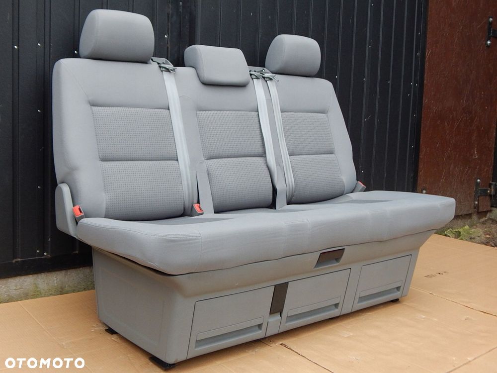vw t5 t6 multivan fotel kanapa łóżko tył - 3