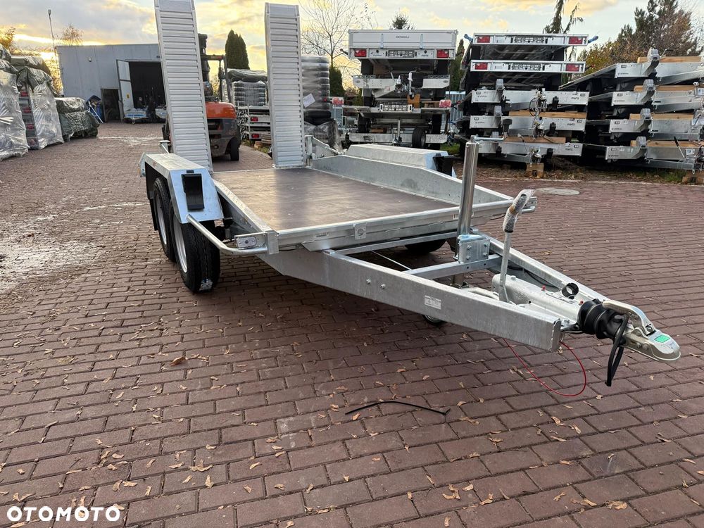 Neptun Przyczepa do przewozu sprzętu budowlanego Neptun LOADMAX N35-350 2bld 3,5x1,7 3500kg 2 osie pod koparke koparka walec MOTOMUS - 5