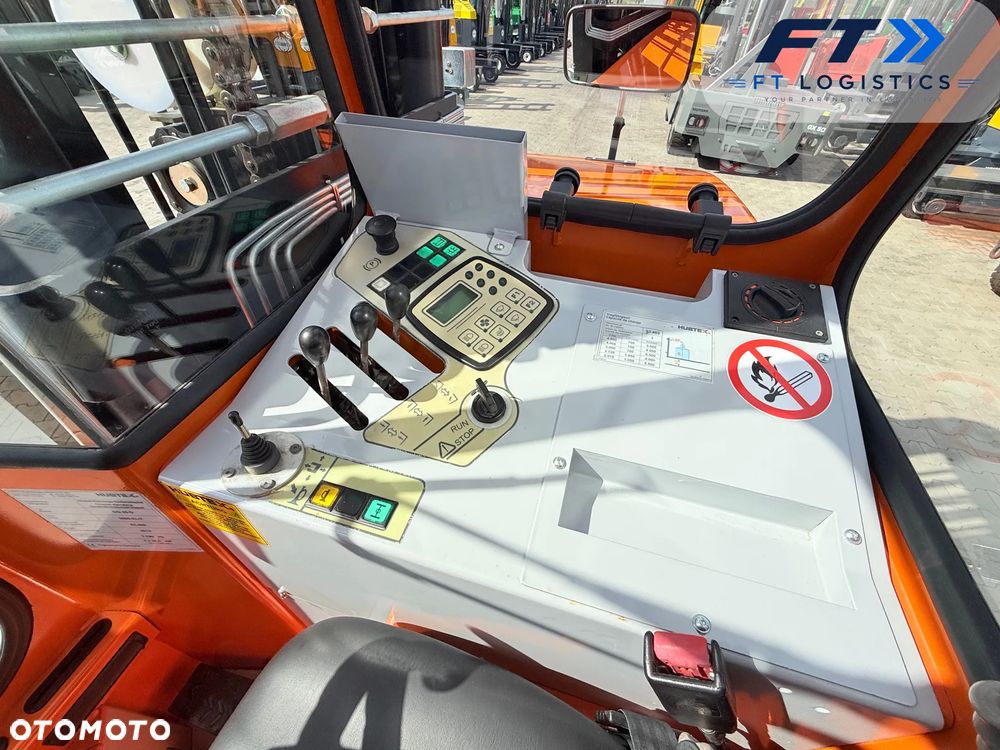 Hubtex WÓZEK CZTEROKIERUNKOWY - WIELOKIERUNKOWY | HUBTEX DQ45-D | DIESEL | TRIPLEX 5500 MM | POZYCJONER WIDEŁ | KAMERA | WOLNY SKOK | NOWE OPONY | OGRZEWANIE | PO SERWISIE | STAN IDEALNY - 22