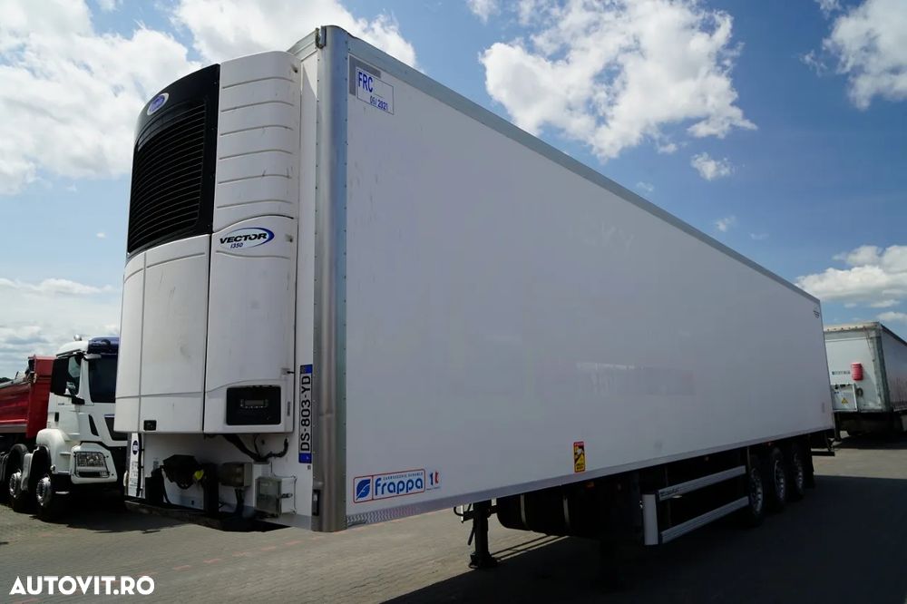 LeciTrailer CAMION FRIGORIFER / TRANSPORT VECTOR 1350 / AXĂ RIDICATĂ / AXE SAF - 2