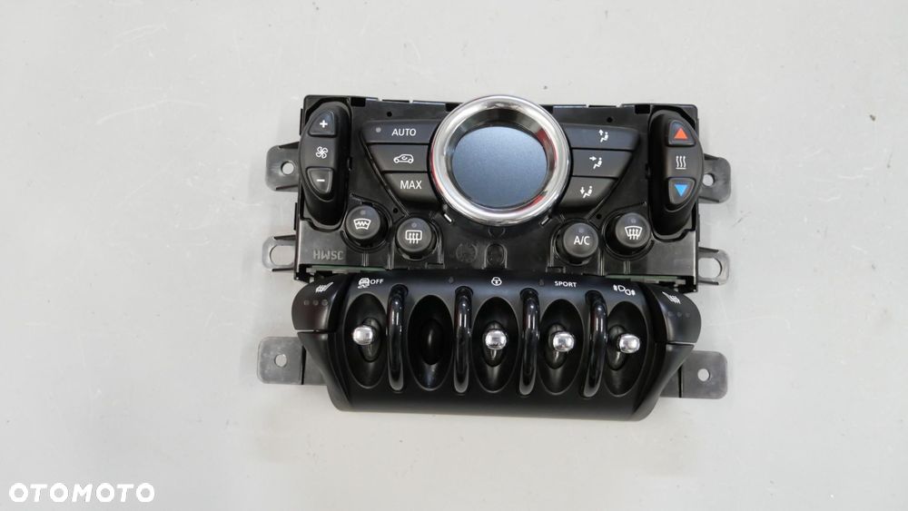 mini r60 r61 panel obsługi klimatyzacji nawiewu 9812027 - 1