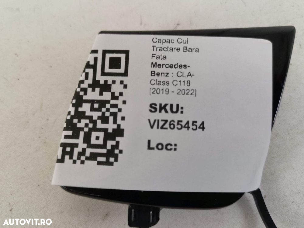 Capac Cui Tractare Bara Fata Mercedes-Benz  CLA-Class C118 2019 2020 2 - 4