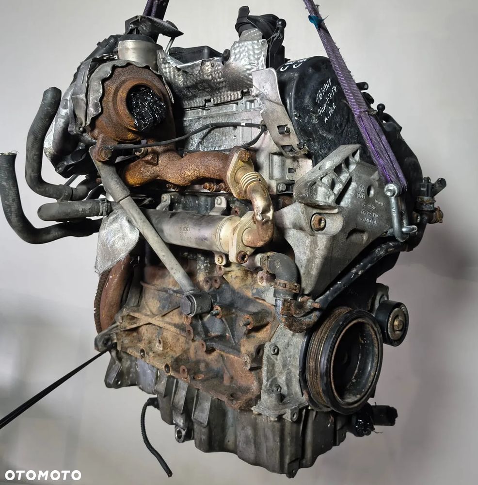 SILNIK KOMPLETNY VOLKSWAGEN AUDI SEAT SKODA 2.0 TDI CBA CBD - 6