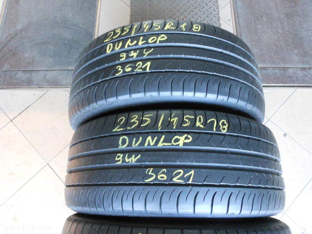 Opony 235/45r18 dunlop sp sport maxx 050 6.5mm lato komplet - 3
