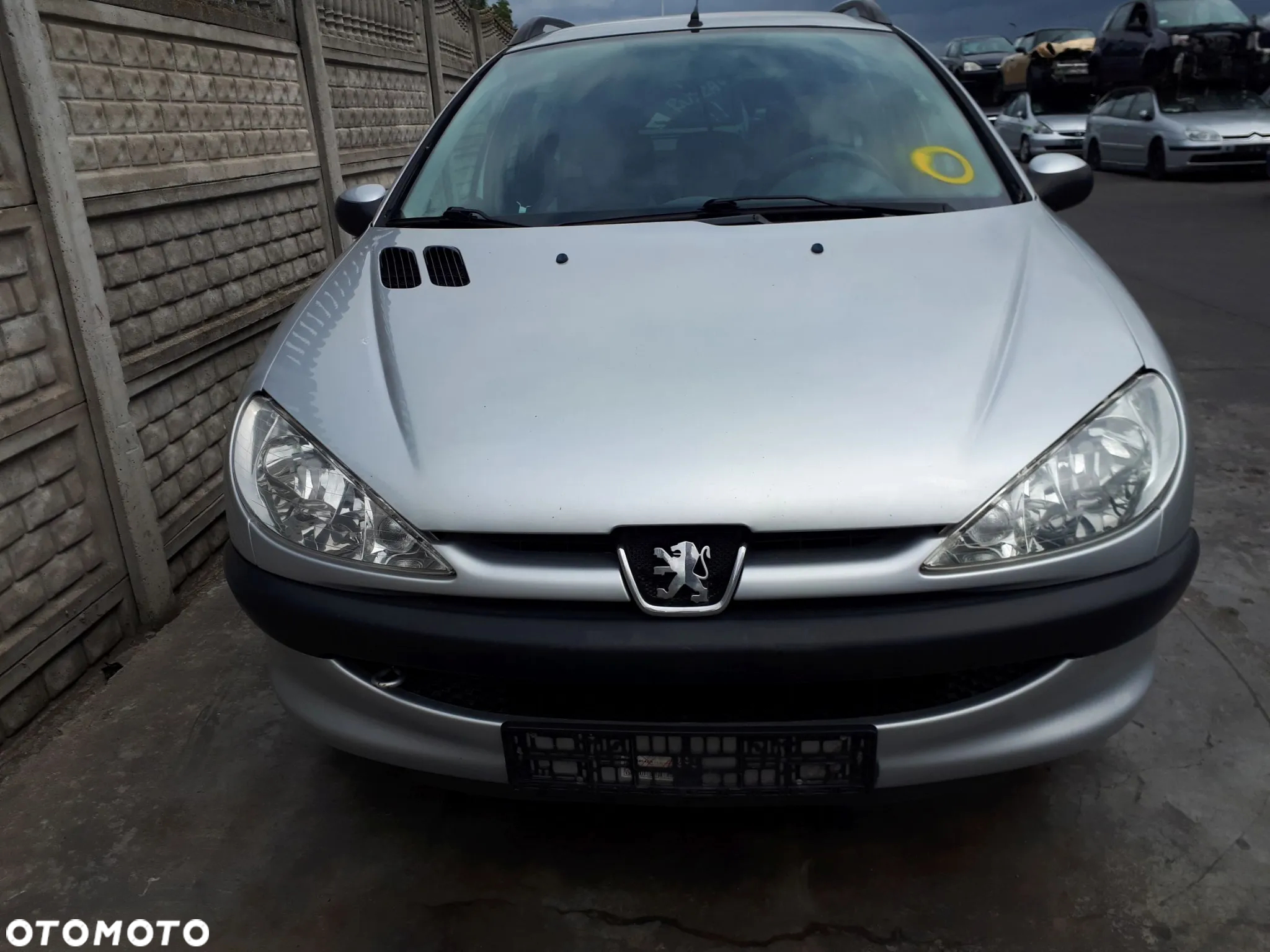 PEUGEOT 206 SW LIFT 03-09 MASKA PRZÓD PRZEDNIA EZR - 16