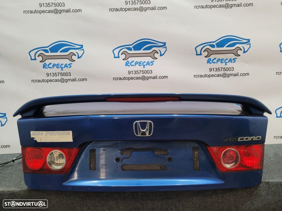 PORTA TAMPA MALA HONDA ACCORD VII 7 MK7 SEDAN CARRO FECHO PUXADOR SPOILER LIP AILERON - 1