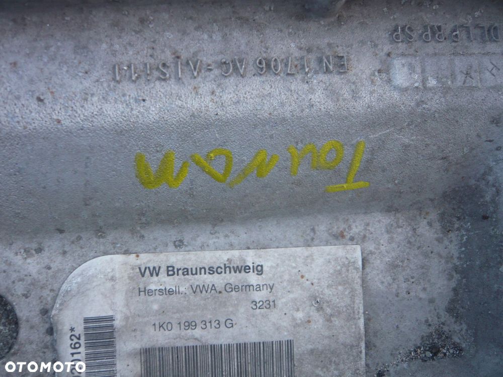 belka zawieszenia przedniego wózek sanki 1k0199313g volkswagen touran - 2