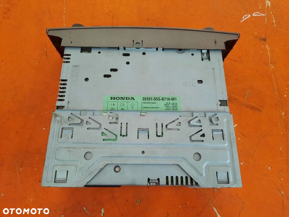 HONDA CIVIC VII 03-05 RADIO ODTWARZACZ CD 39101-S5S-B710-M D14Z6 - 5