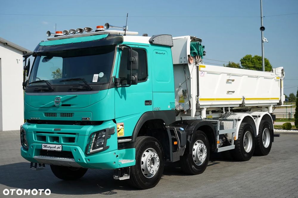 Volvo FMX 500 / 8x4 / HYDROBURTA / BORDMATIC / 2016 ROK / EURO 6 / PO KONTRAKCIE SERWISOWYM - 11