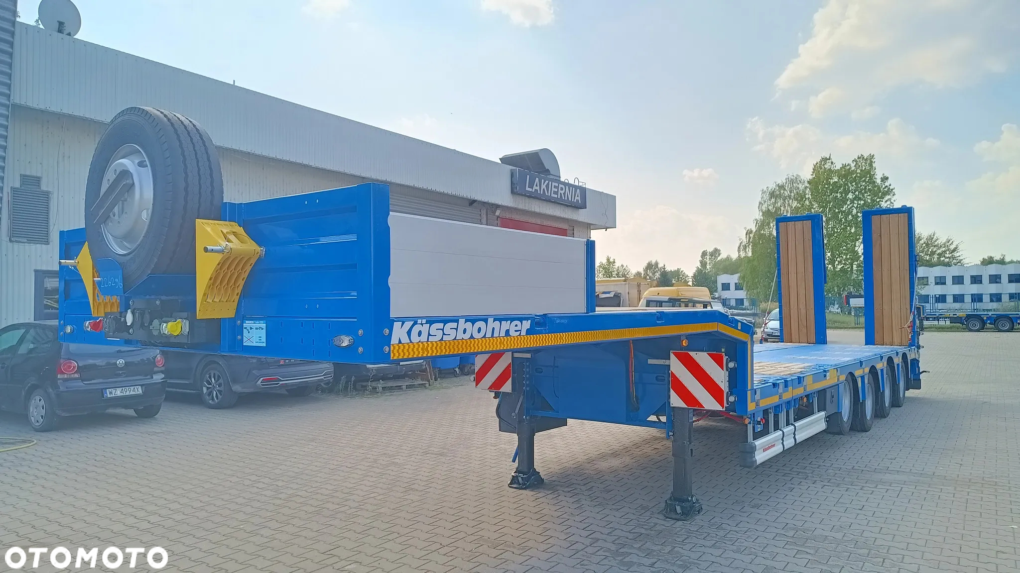 Kassbohrer Kassbohrer SLA 4 SEMI Lowbed 4 osie rozsuwana 45T Kässbohrer - 29
