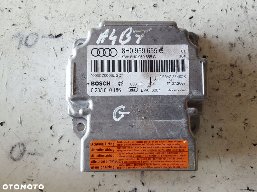 AUDI A4 B7 04-07r CABRIO SENSOR PODUSZEK AIRBAG - 1