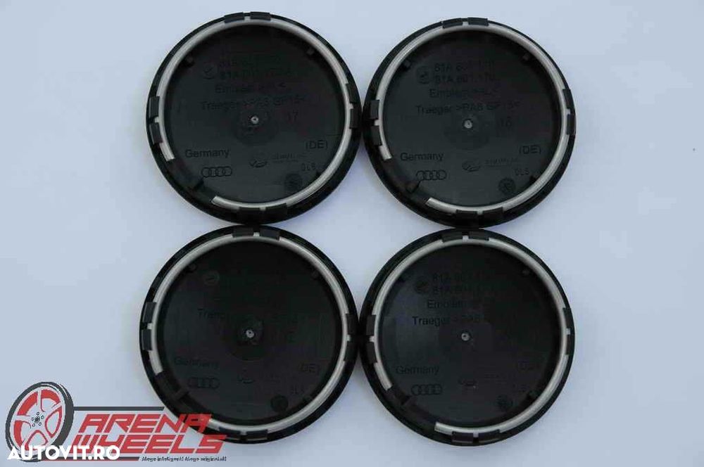 Capace Originale Jante Aliaj Audi A1 A3 A4 A5 A6 A7 A8 Q2 Q3 Q5 Q7 Q8 - 4