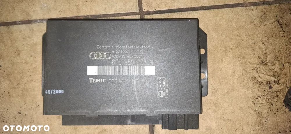Sterownik moduł  KOMFORTU AUDI A4 B6 B7 8E0959433N - 1