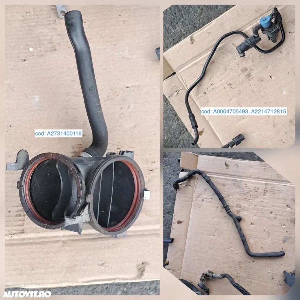 Compresor ac clima climatronic diesel benzina w221 w219 w164 w463 capac motor debitmetru electromotor SAM ECU calc motor instalatie electrica bobina inductie mercedes S-class R-class E-class ML GLE 2005-2010 - 7