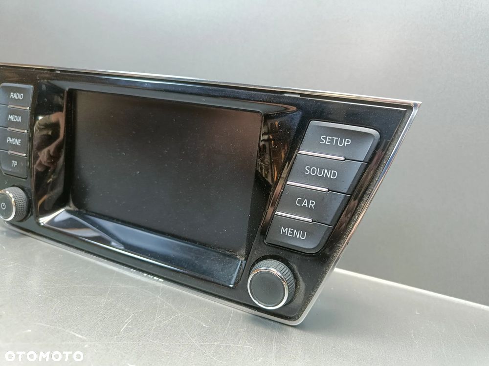 Radio Skoda Fabia 3 III Wyświetlacz Ekran 6V0919604 - 5