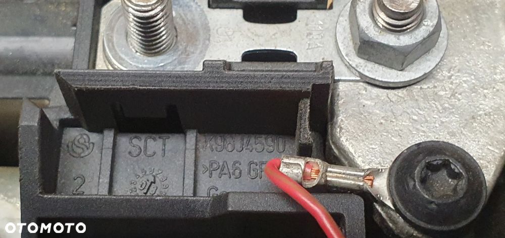 Klema plusowa pirotechniczna bezpiecznik Audi A4 B8 B0101179 - 8