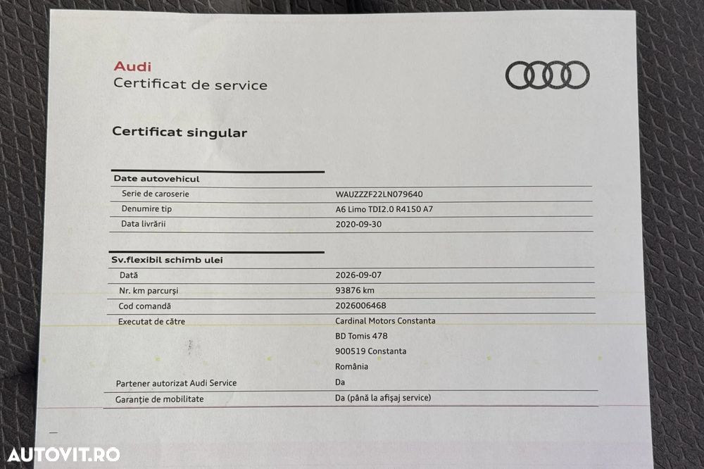 AUDI A6 2021 — imagine 32