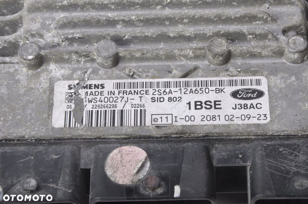 FIESTA MK6 1.6 TDCI KOMPUTER SILNIKA 2S6A12A650BK - 3