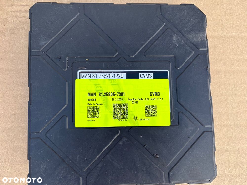 Sterownik CVM3 MAN TG3 TGX nowy model komputer - 1