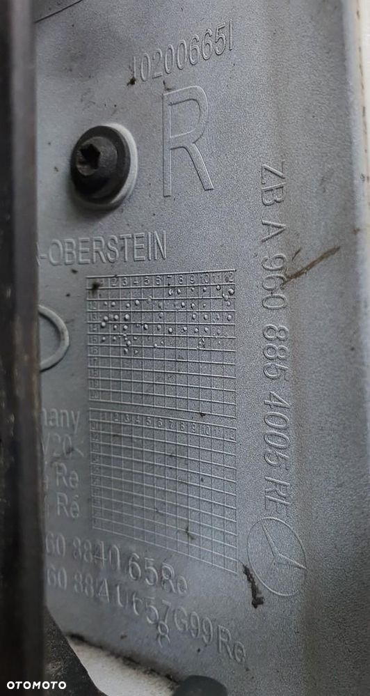 ZDERZAK PRZÓD NAROŻNIK OKULAR PRAWY MERCEDES ACTROS MP4 A9608859508 - 10