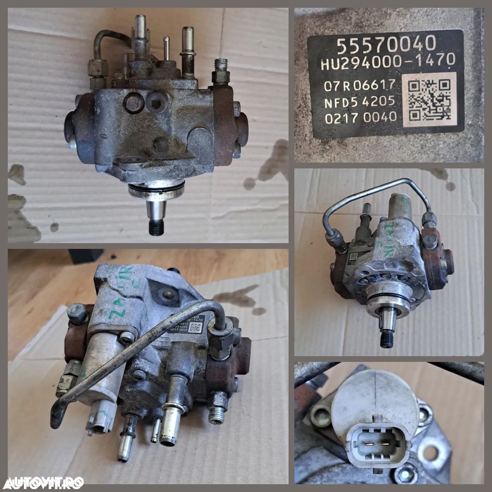 Kit Set Injectie Injectoare Pompa inalta presiune Rampa injectoare Opel Zafira C Insignia Meriva B Astra J 1.6 cdti 2009-2015 - 3