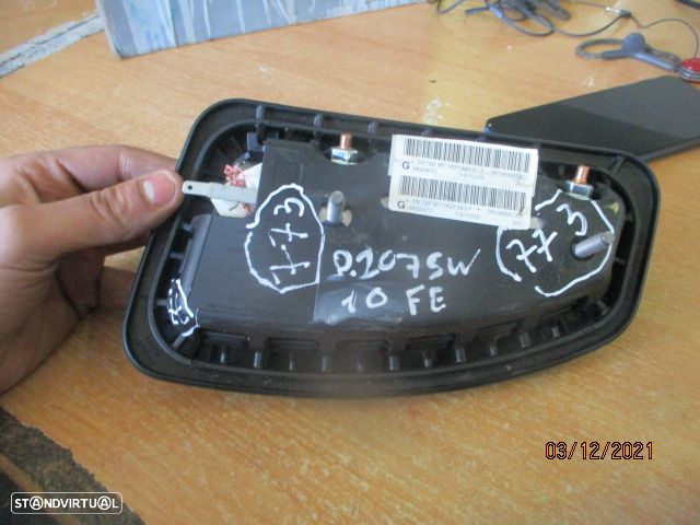 Airbag Banco 96546687ZD PEUGEOT 207 SW 2010 FE PEUGEOT 207 2011 1.4HDI   5 PRETO FE PEUGEOT 207 A7 2006 1.6HDI 90CV 5P CINZA ESQ - 2