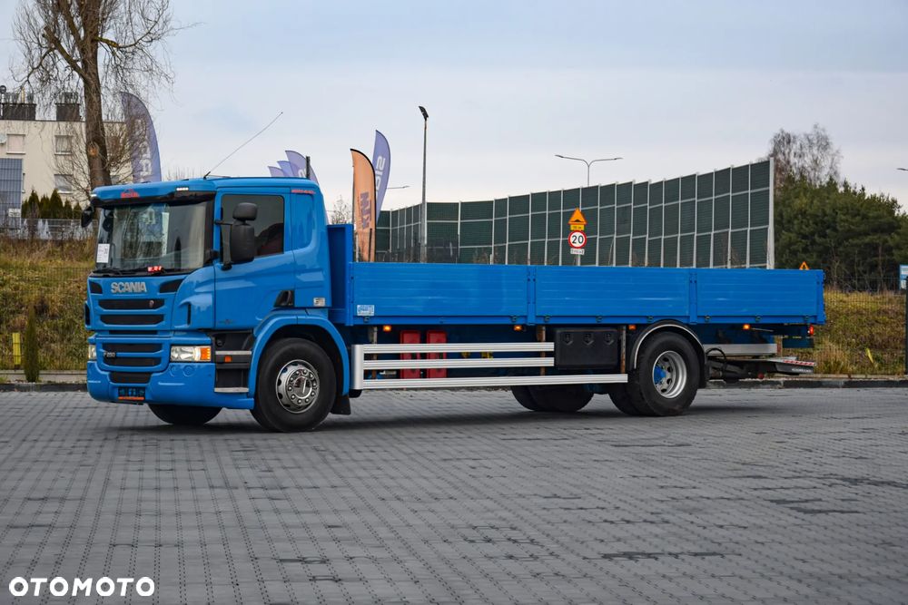 Scania P250 / EURO 6 / SKRZYNIA 7.8 M / WINDA DHOLLANDIA / PODUSZKI NA TYLNEJ OSI / RETARDER / KLIMA / TEMPOMAT / SERWISOWANY / SPROWADZONY - 1