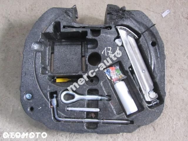 MERCEDES slk171 wyposazenie zapasowe lewarek klucz - 1