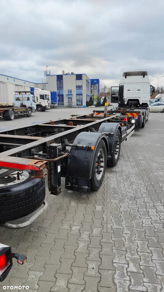 Gniotpol Przyczepa Tandem BDF Rama Ocynk - 12