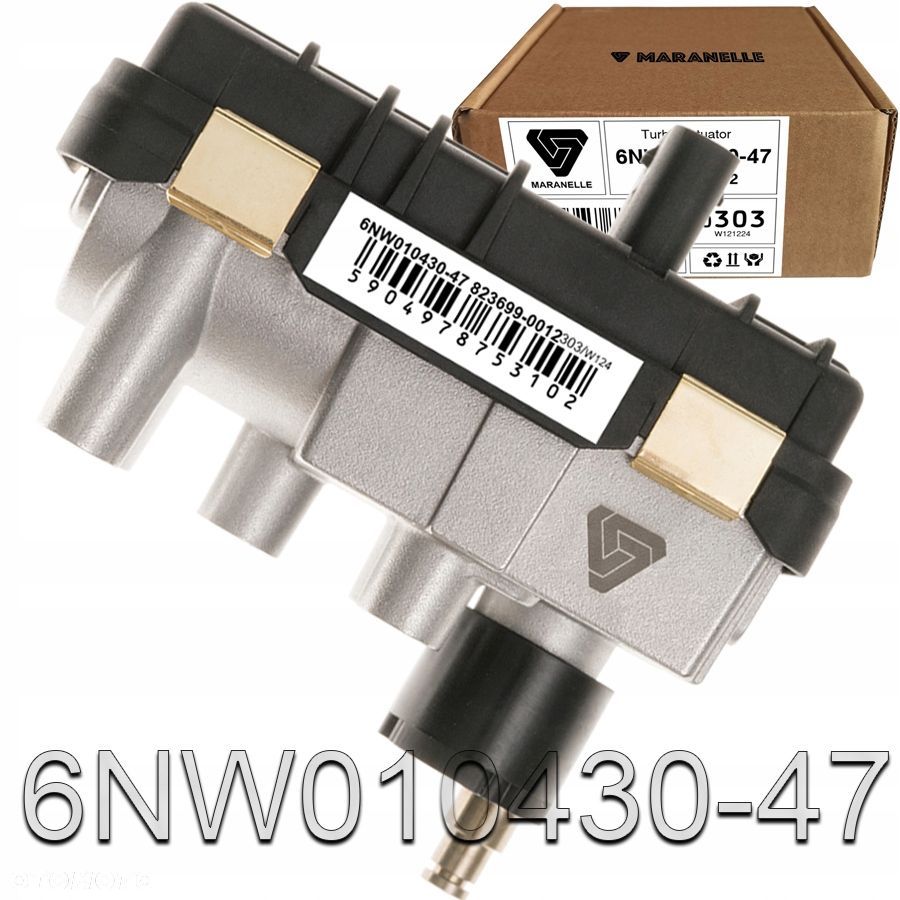 Nastawnik sterownik 6NW010430-47, 823699-0012 turbiny 839077 AUDI A4 A6 A7 Q7 / VW Amarok - 3.0