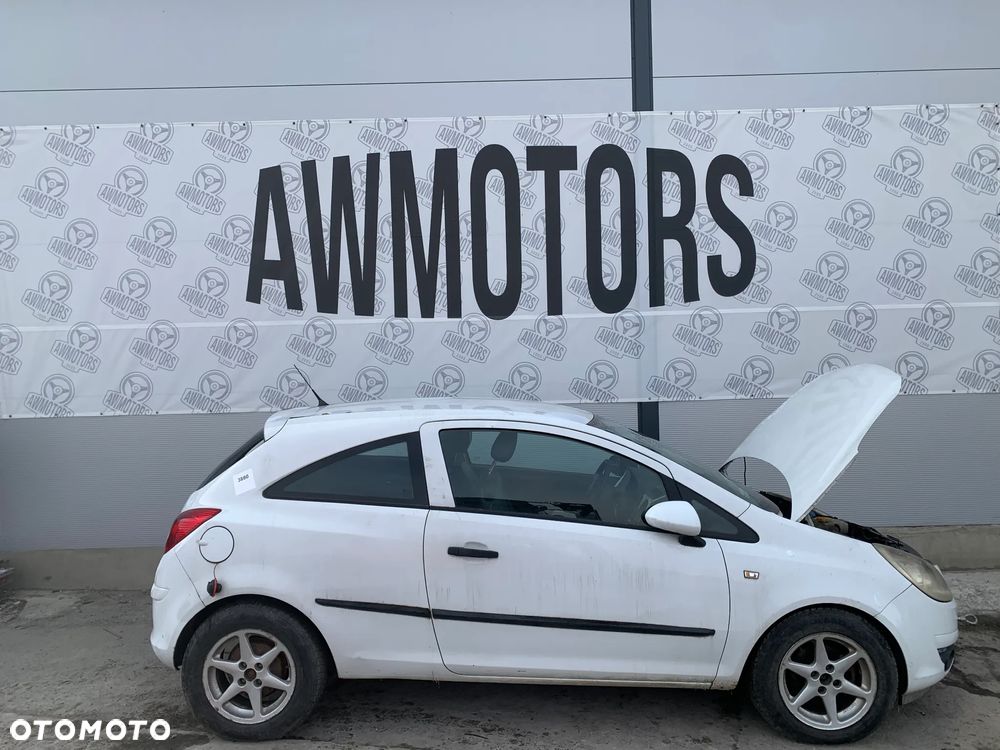 OPEL CORSA  2008 *SAMOCHÓD NA CZĘŚCI* 3880 MASKA, LAMPA, DRZWI, LUSTERKO, ZDERZAK, GRILL, BŁOTNIK, KLAPA, BELKA, DESKA, FOTELE, KANAPA, ĆWIARTKA KIEROWNICA, TARCZE, ZACISKI, ZAWIESZENIE, KOMPLETNY PRZÓD, KOMPLETNY TYŁ, LICZNIK, ZEGARY, PRAWE LEWE PRZÓD TYŁ - 3